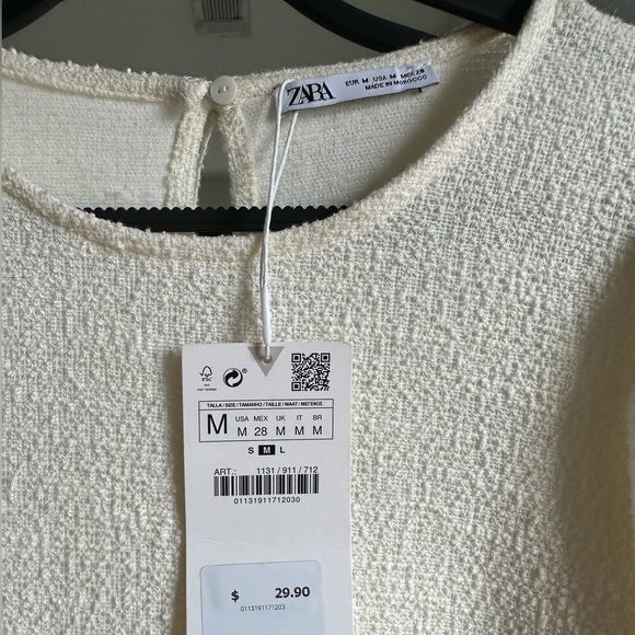 Cream Zara Dress - Picture 5 of 5